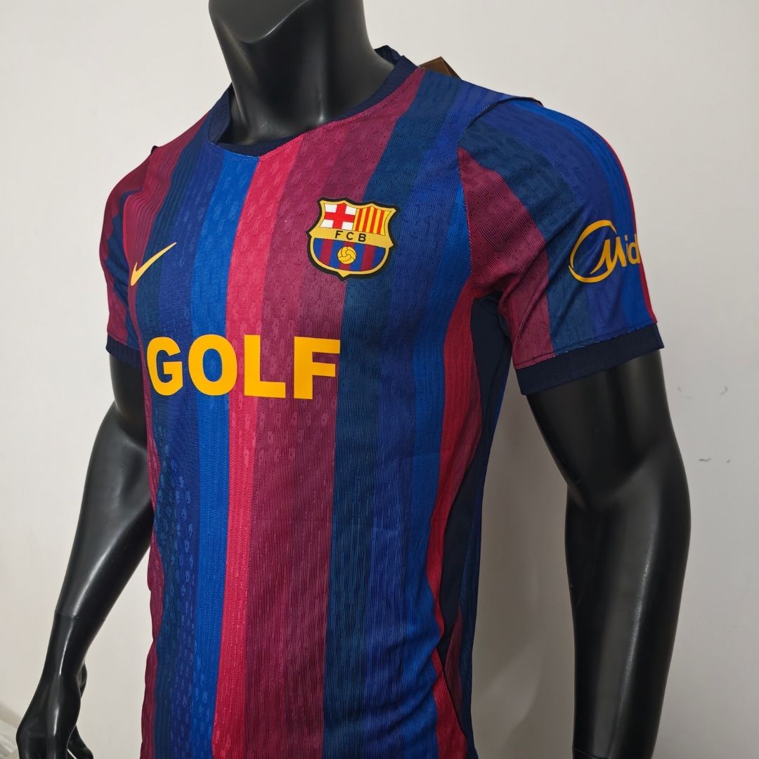 バルセロナ x Golf Wang ホーム 選手用サッカーユニフォーム 2026/27
