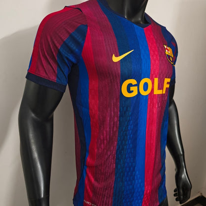 バルセロナ x Golf Wang ホーム 選手用サッカーユニフォーム 2026/27