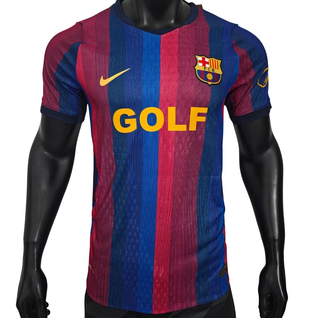 バルセロナ x Golf Wang ホーム 選手用サッカーユニフォーム 2026/27