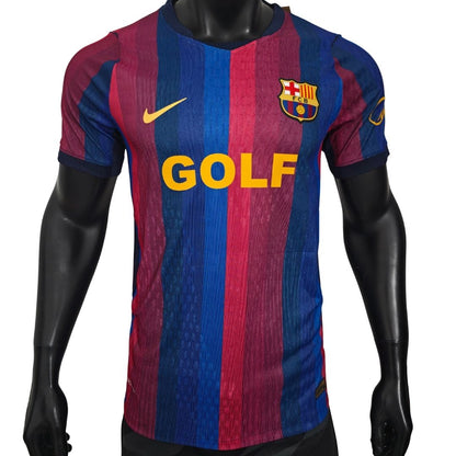 バルセロナ x Golf Wang ホーム 選手用サッカーユニフォーム 2026/27