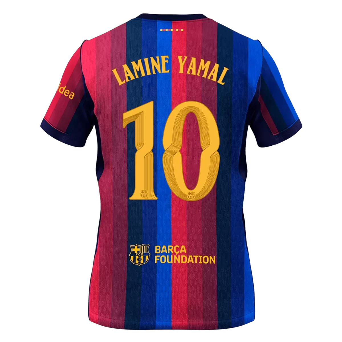 LAMINE YAMAL #10 Barcelona Home Soccer Jersey 2026/27 - UCL