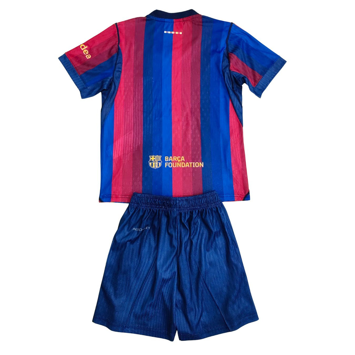Kid's Barcelona Home Jersey Kit Player Version - Jersey+Shorts 2026/27