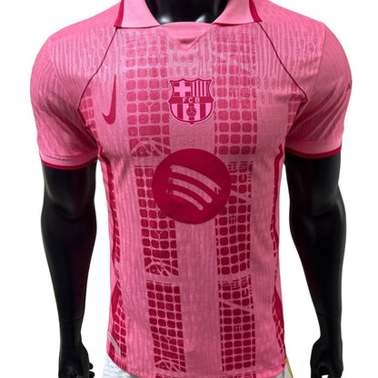 Barcelona Special Version Player Version Soccer Jersey 2026/27 Pink