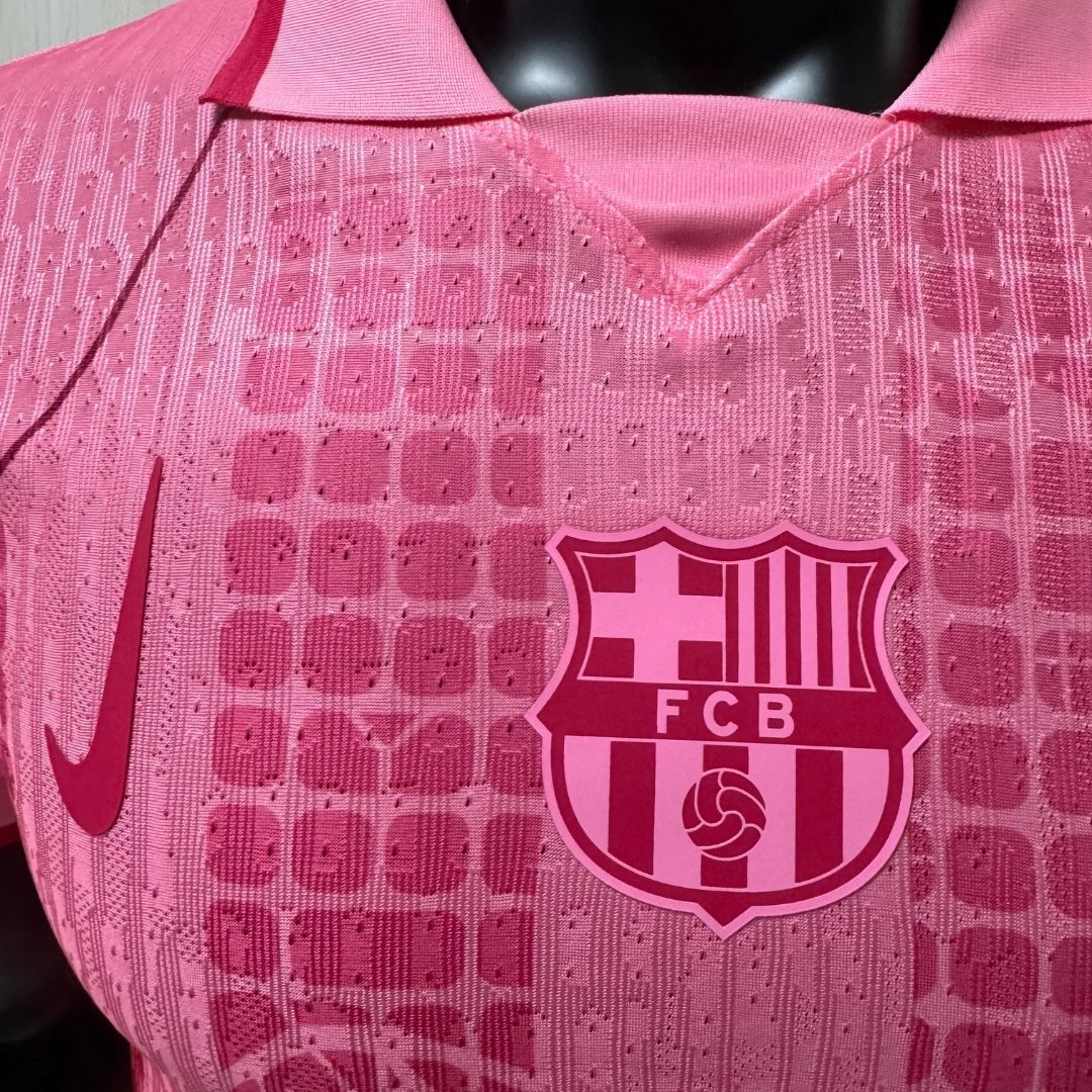 Barcelona Special Version Player Version Soccer Jersey 2026/27 Pink