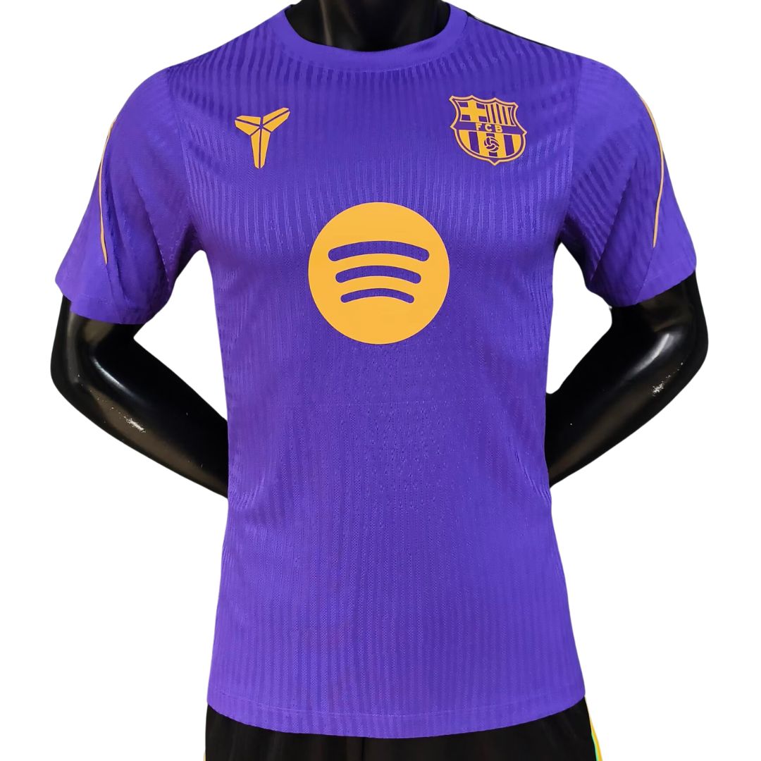 Barcelona x Kobe Bryant Away Training Player Version Soccer Jersey 2026/27 Purple