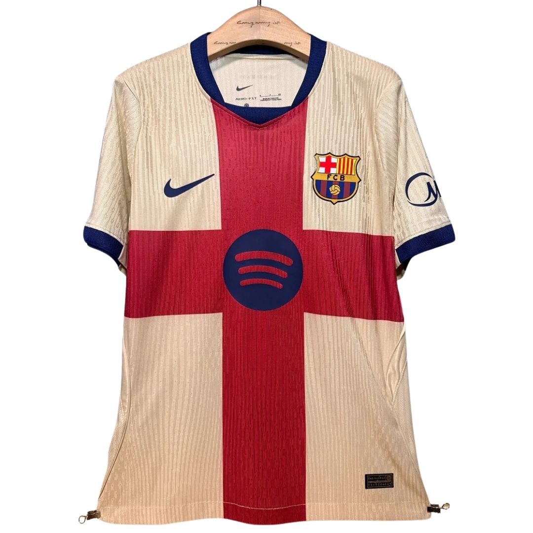 Blaugrana Fourth Away Player Version Soccer Jersey 2026/27