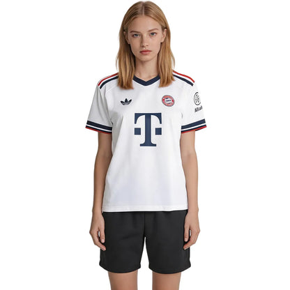 Bayern Munich Women's Away Soccer Jersey 2026/27 White
