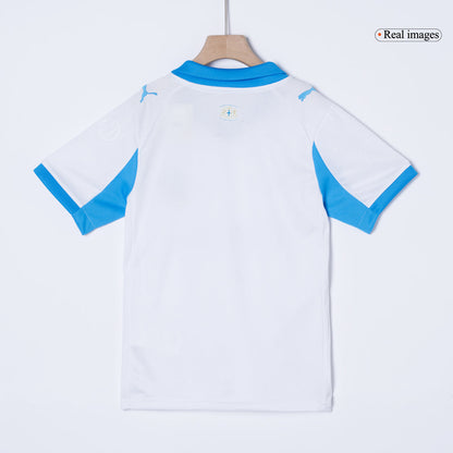 Equipación infantil del Marsella para la temporada 2025/26 (camiseta + pantalón corto)