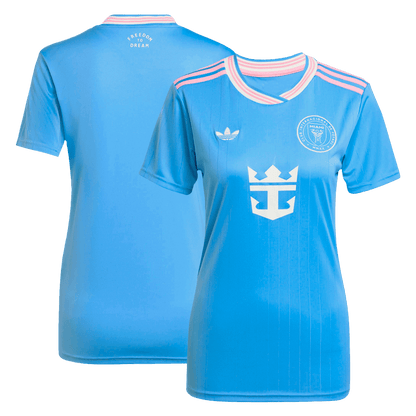 Tercera equipación visitante del Inter Miami CF femenino 2025