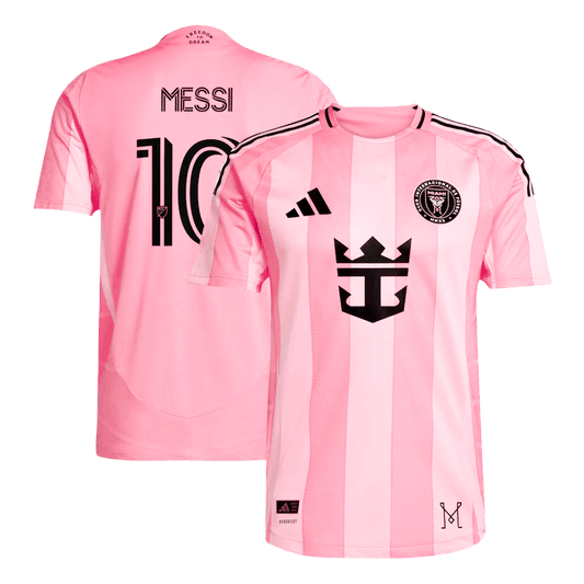 Maillot domicile 2025 rose de Messi n°10 Inter Miami CF (version joueur)