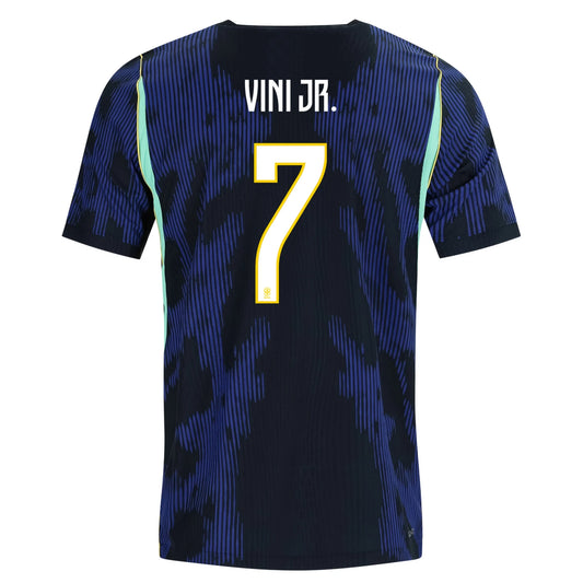 Vini Jr. #7 Brazil Away World Cup 2026 Player Version Soccer Jersey