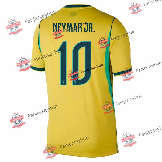 Neymar Jr. #10 Selecao Home Soccer Jersey 2026 World Cup