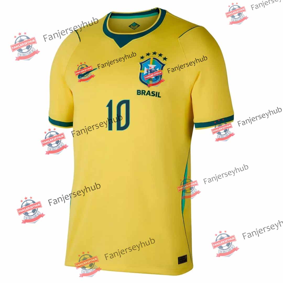 Neymar Jr. #10 Selecao Home Soccer Jersey 2026 World Cup