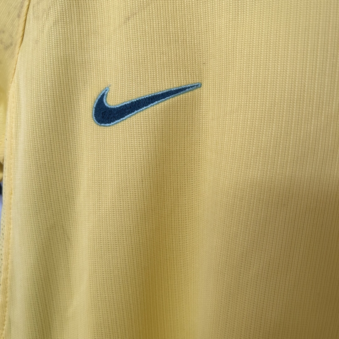 Camiseta de fútbol local de Brasil para mujer Copa Mundial 2026