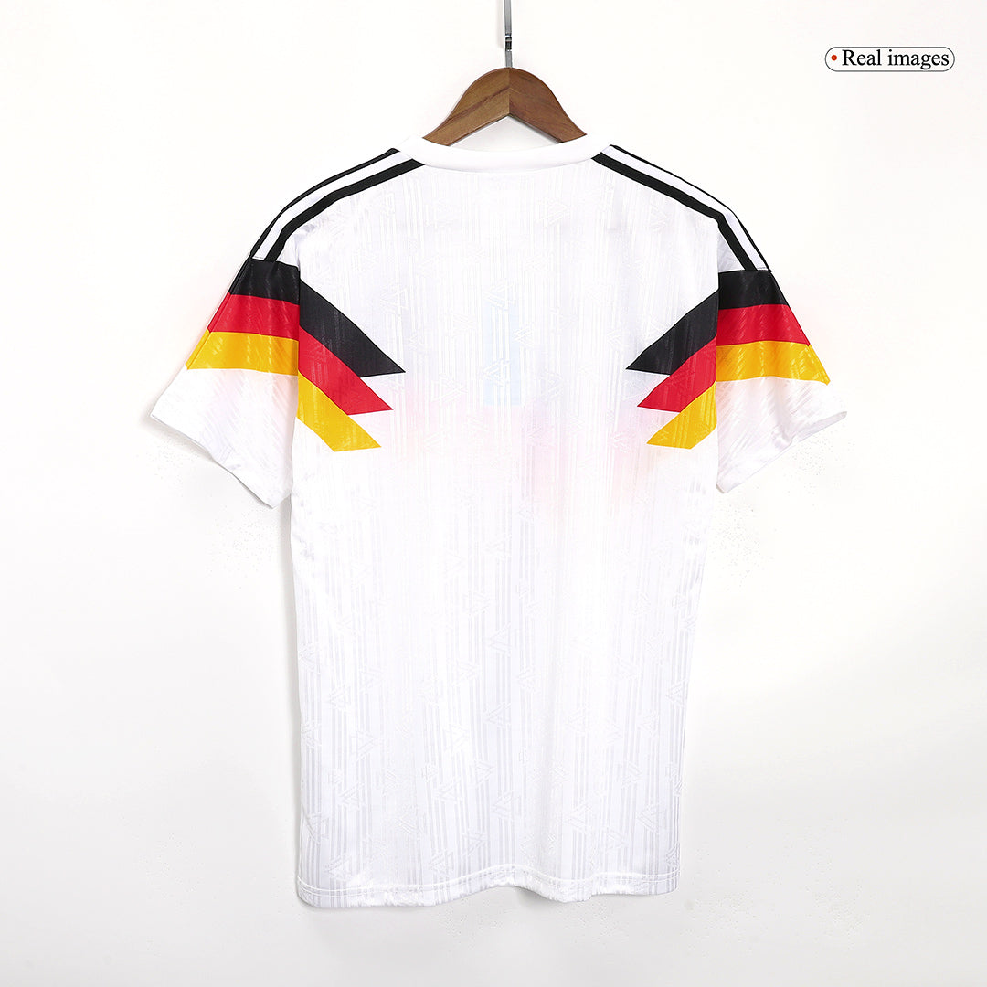 Camiseta retro de fútbol de Alemania 1990 (local)