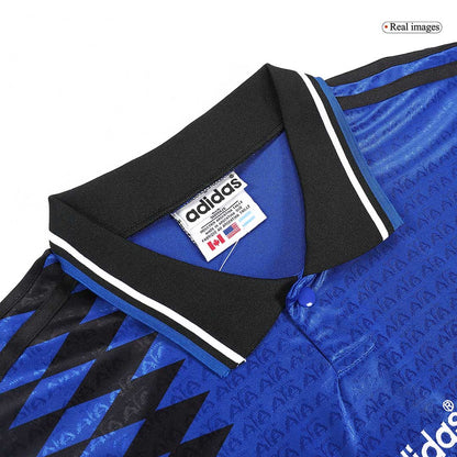 Camiseta retro de visitante de la selección argentina masculina de 1994