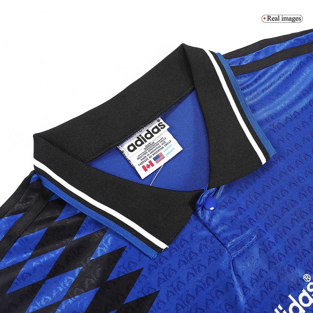 Camiseta retro de fútbol de Argentina 1994 #10 (visitante)