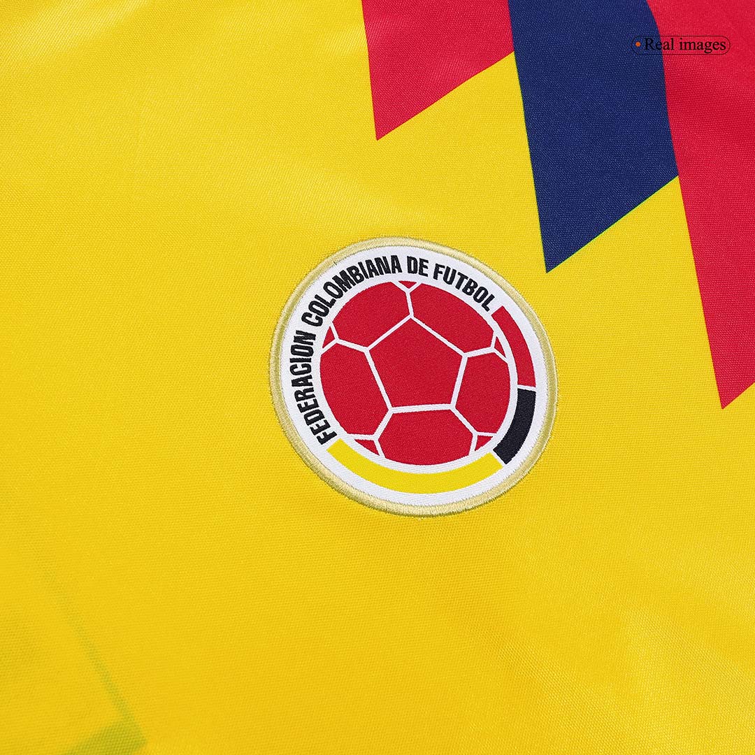 Camiseta retro de fútbol de Colombia de 1990