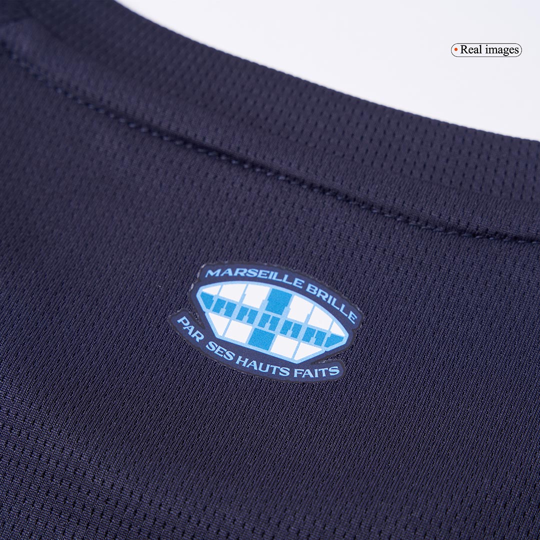 Equipación visitante infantil del Marsella - Camiseta + Pantalón corto 2025-26