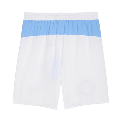 Pantalón corto de fútbol del Manchester City, temporada 25/26, blanco