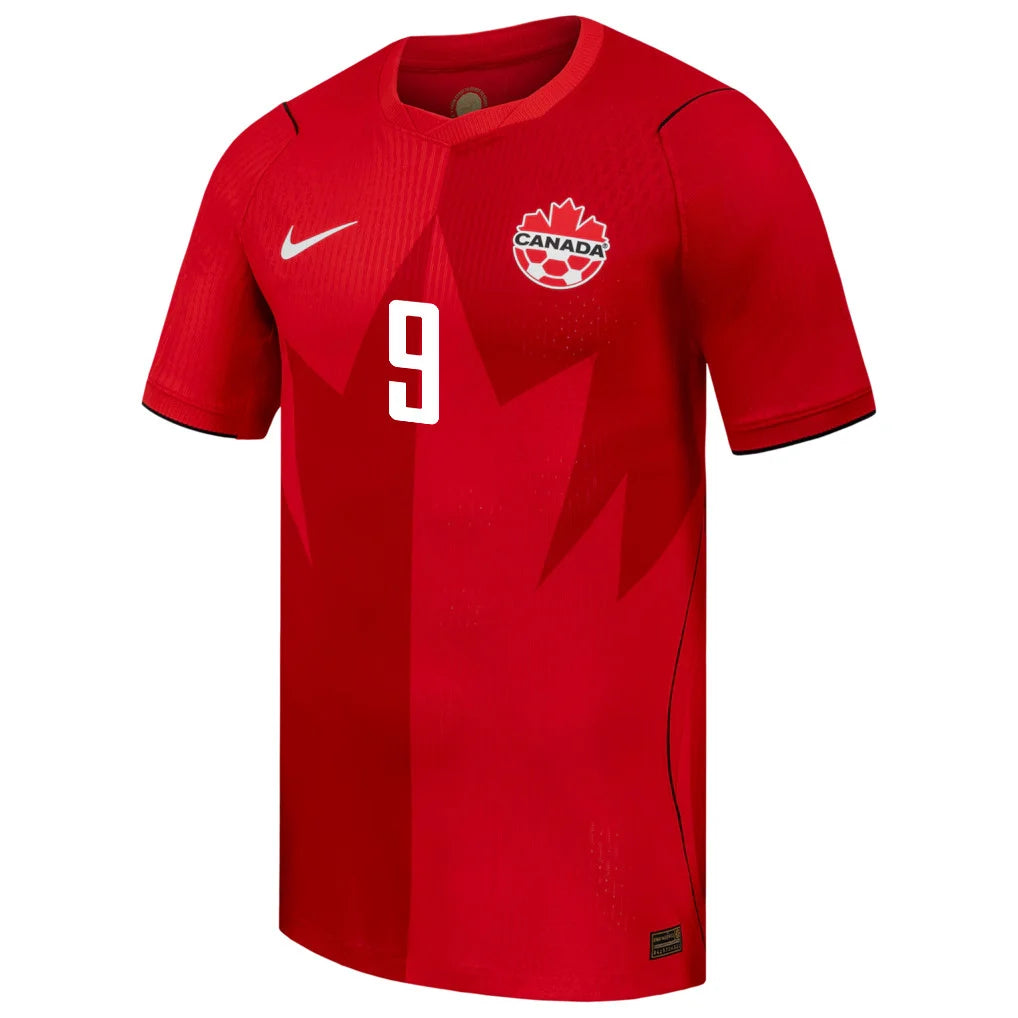Maillot de football J. DAVID #10 domicile Canada Coupe du Monde 2026