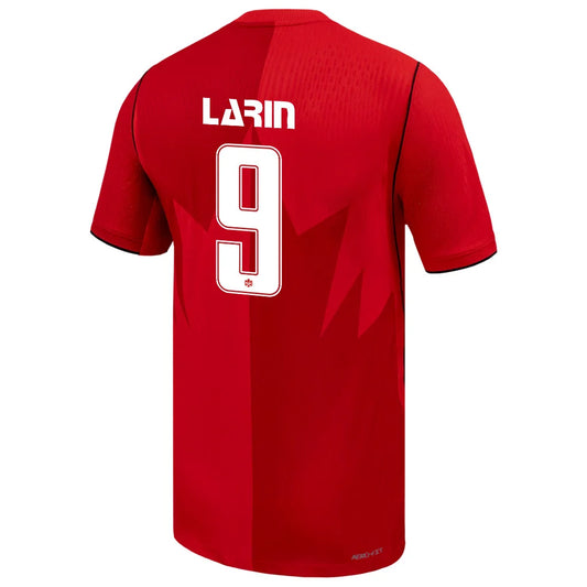 LARIN #9 Canada Home Football Jersey 2026 World Cup