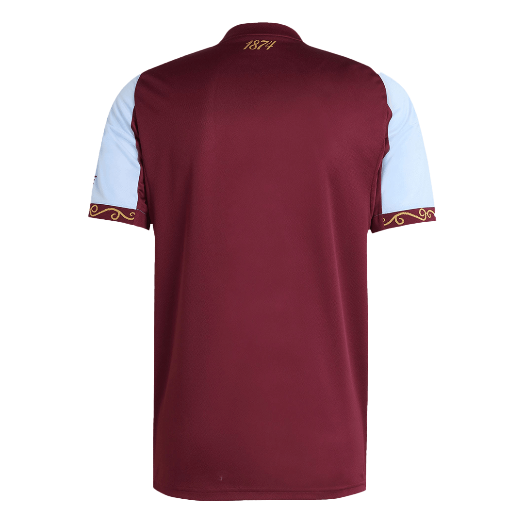 Camiseta de fútbol local del Aston Villa 2025/26