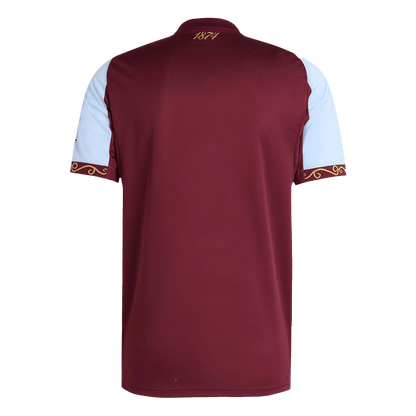 Camiseta de fútbol local del Aston Villa 2025/26