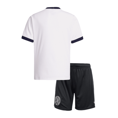 Conjunto de fútbol infantil conmemorativo del 125.º aniversario de Alemania (camiseta + pantalón corto) 2025 Blanco