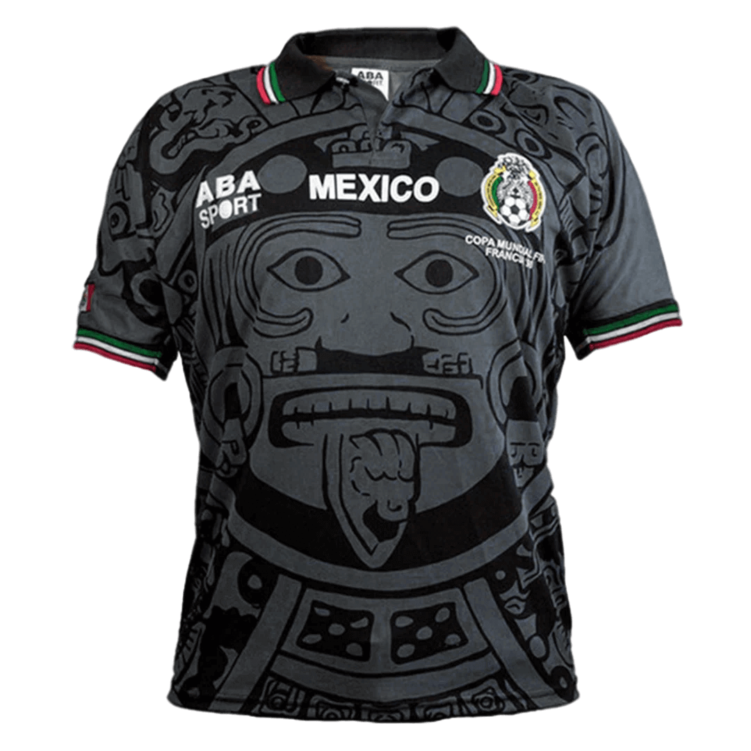 Camiseta de fútbol retro especial de México 1998