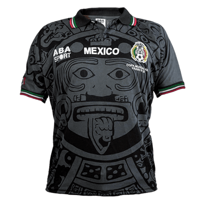Camiseta de fútbol retro especial de México 1998