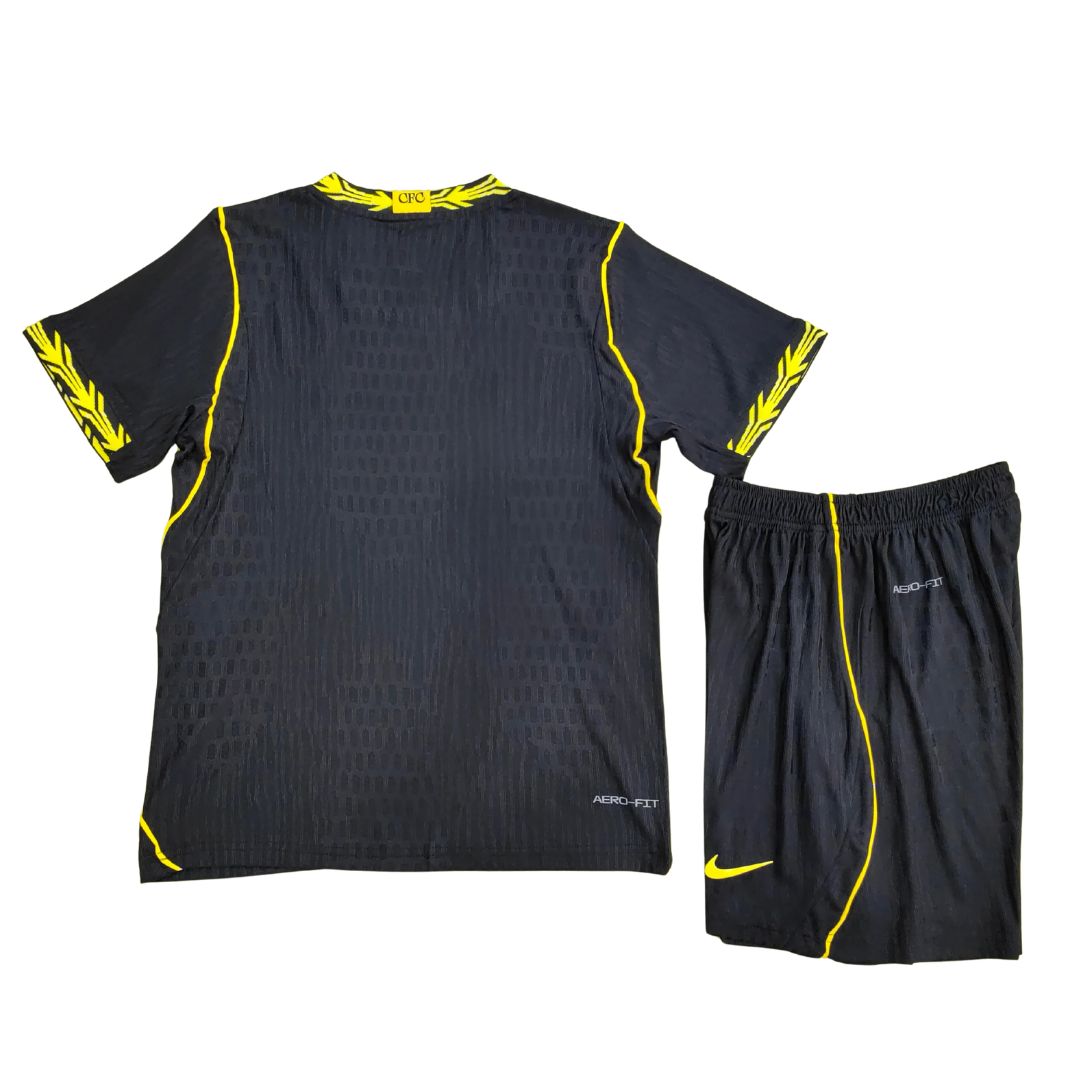 Conjunto infantil de la primera equipación del PSG (camiseta + pantalón corto) 2025/26