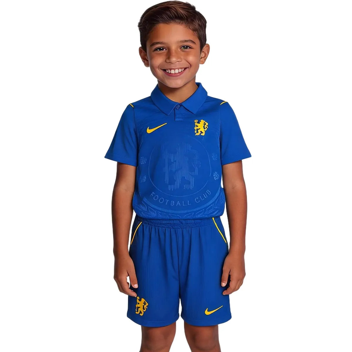 Kid's Chelsea Home Kit - Jersey+Shorts 2026/27