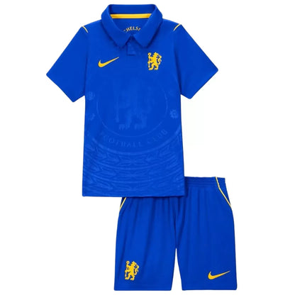 Kid's Chelsea Home Kit - Jersey+Shorts 2026/27