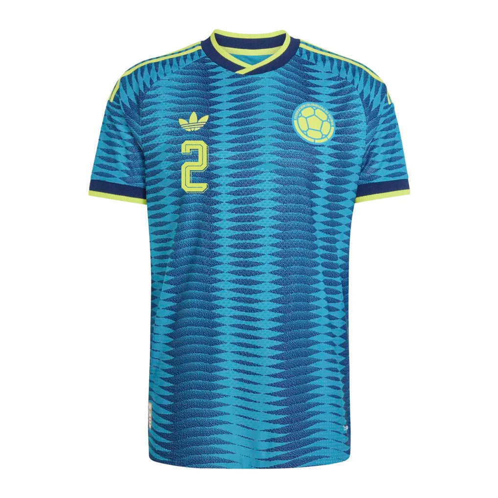 Muñoz #2 Colombia Away Soccer Jersey 2026 World Cup