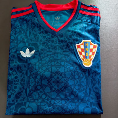 Camiseta de fútbol de visitante del Mundial 2026 de Vatreni