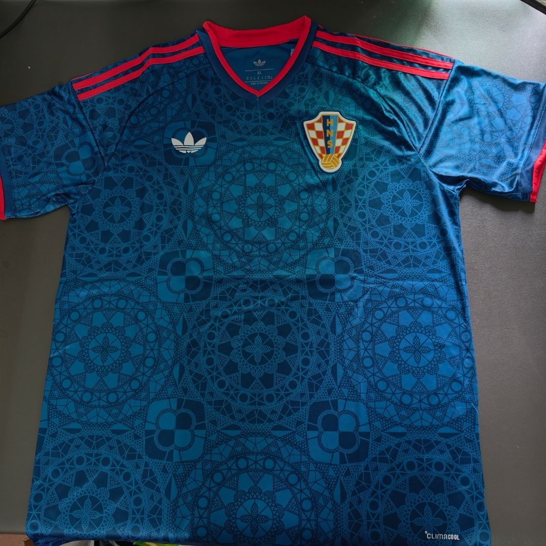Camiseta de fútbol de visitante del Mundial 2026 de Vatreni