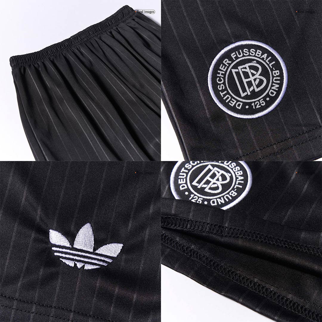 Conjunto de fútbol infantil conmemorativo del 125.º aniversario de Alemania (camiseta + pantalón corto) 2025 Blanco