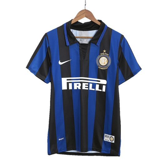 Maillot de football rétro domicile Inter Milan 2007/08
