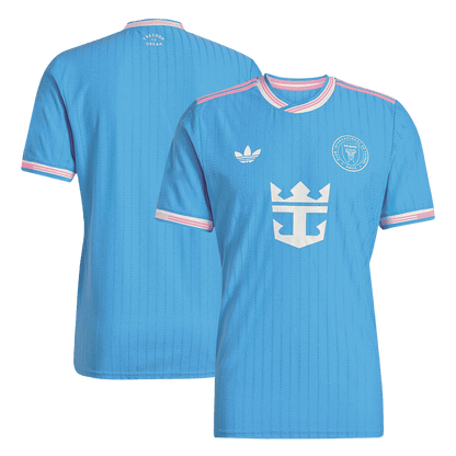 Camiseta de visitante del Inter Miami, versión jugador, tercera equipación 2025, azul