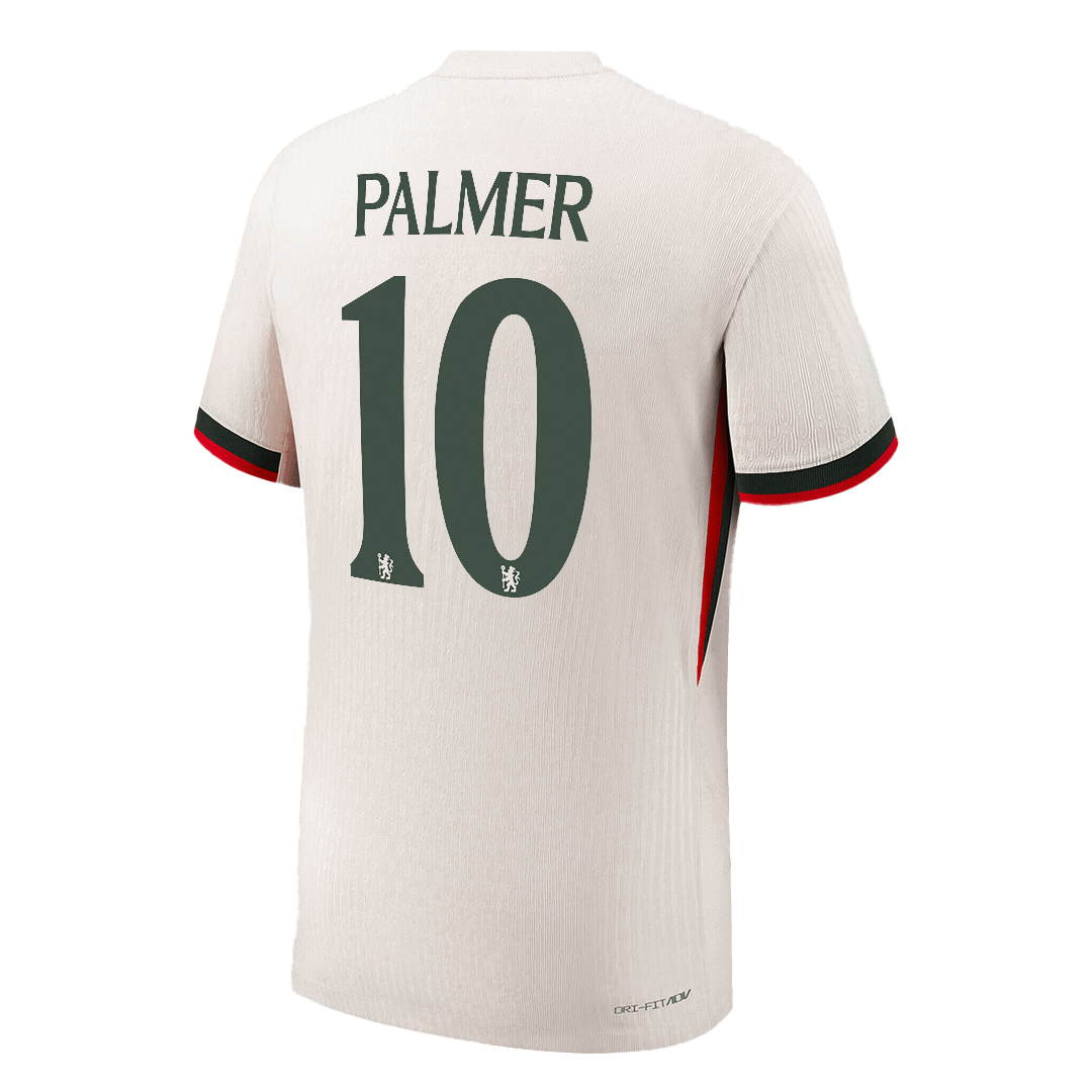 Camiseta de fútbol del Chelsea, versión visitante, número 10, temporada 2025/26 - Champions League, con Palmer.