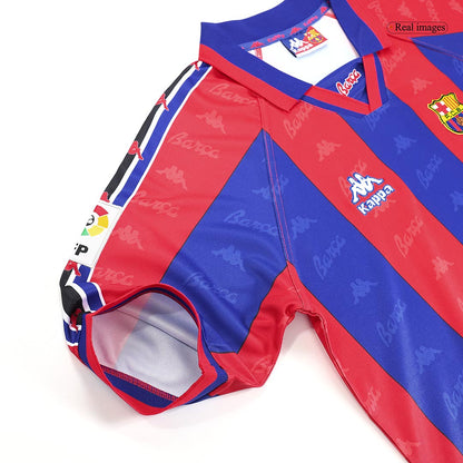 Camiseta retro de local Ronaldo #9 Barcelona 1996/97