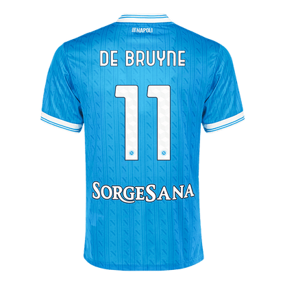 Camiseta de fútbol DE BRUYNE #11 Napoli 1ª equipación 2025/26