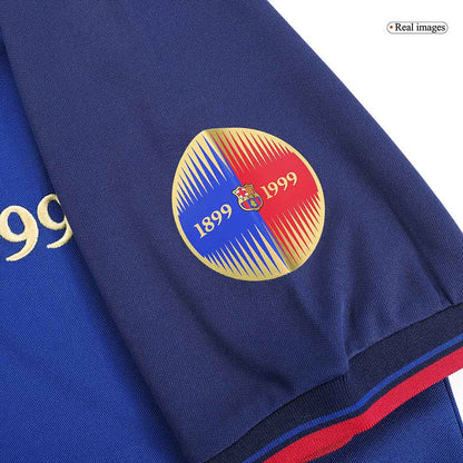 Camiseta de fútbol retro local del Barcelona 1999/00