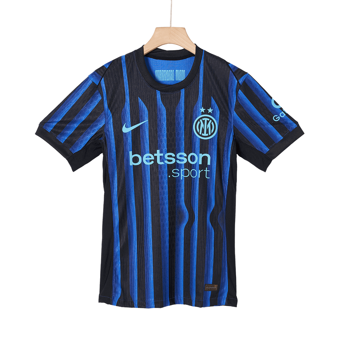 Camiseta de fútbol LAUTARO #10 Inter de Milán, versión jugador local, temporada 2025/26