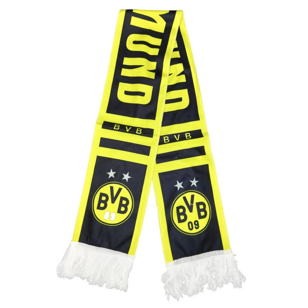 Écharpe du Borussia Dortmund Jaune et Noir
