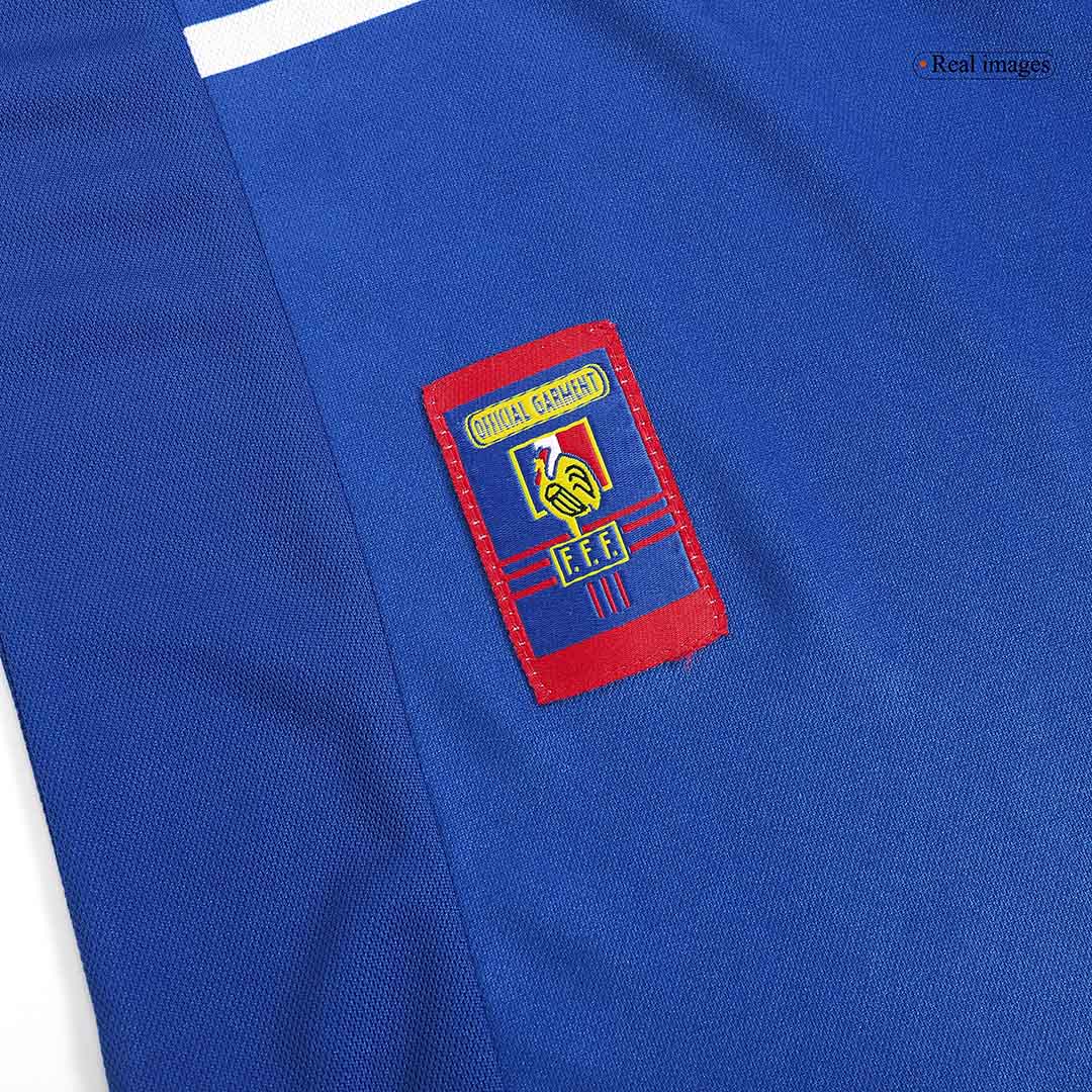 Camiseta retro de fútbol de Francia 1998