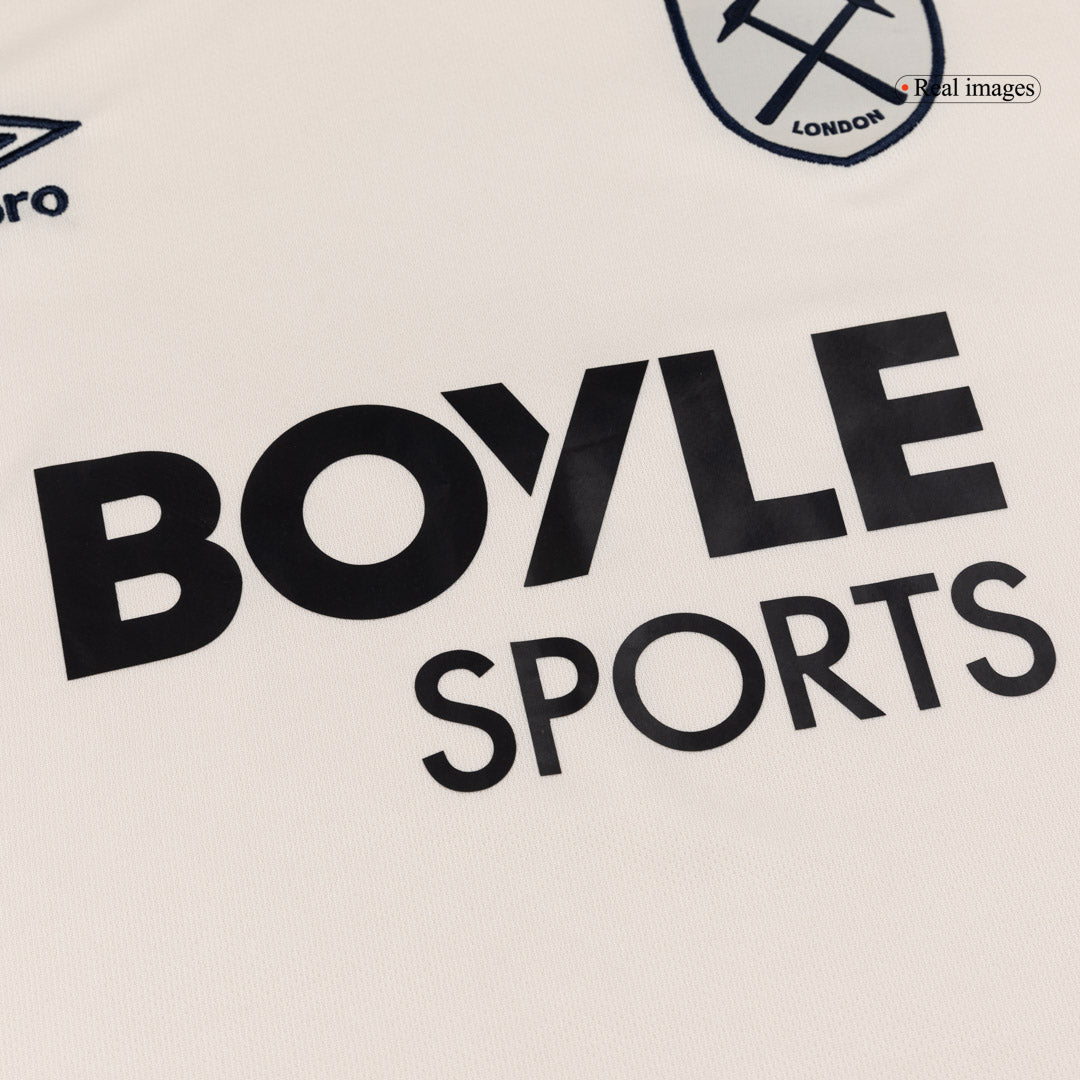 Camiseta de visitante del West Ham United 2025/26