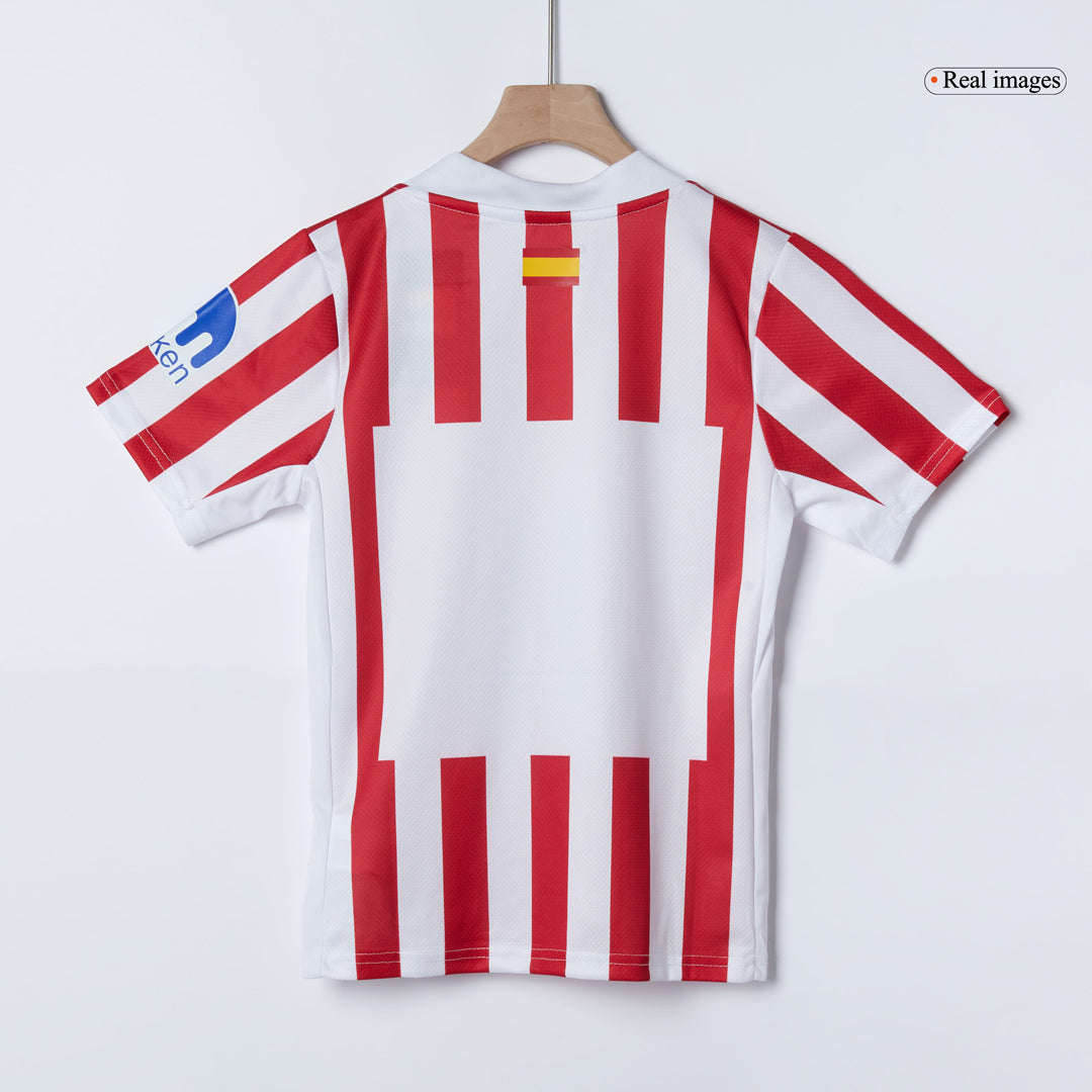 Equipación infantil del Atlético de Madrid (camiseta + pantalón corto) 2025/26