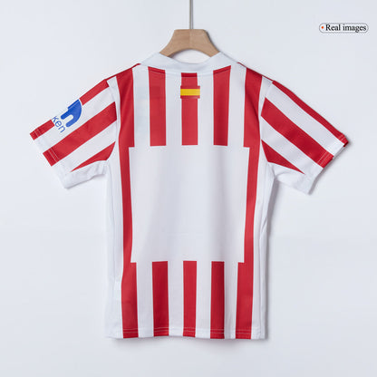 Equipación infantil del Atlético de Madrid (camiseta + pantalón corto) 2025/26